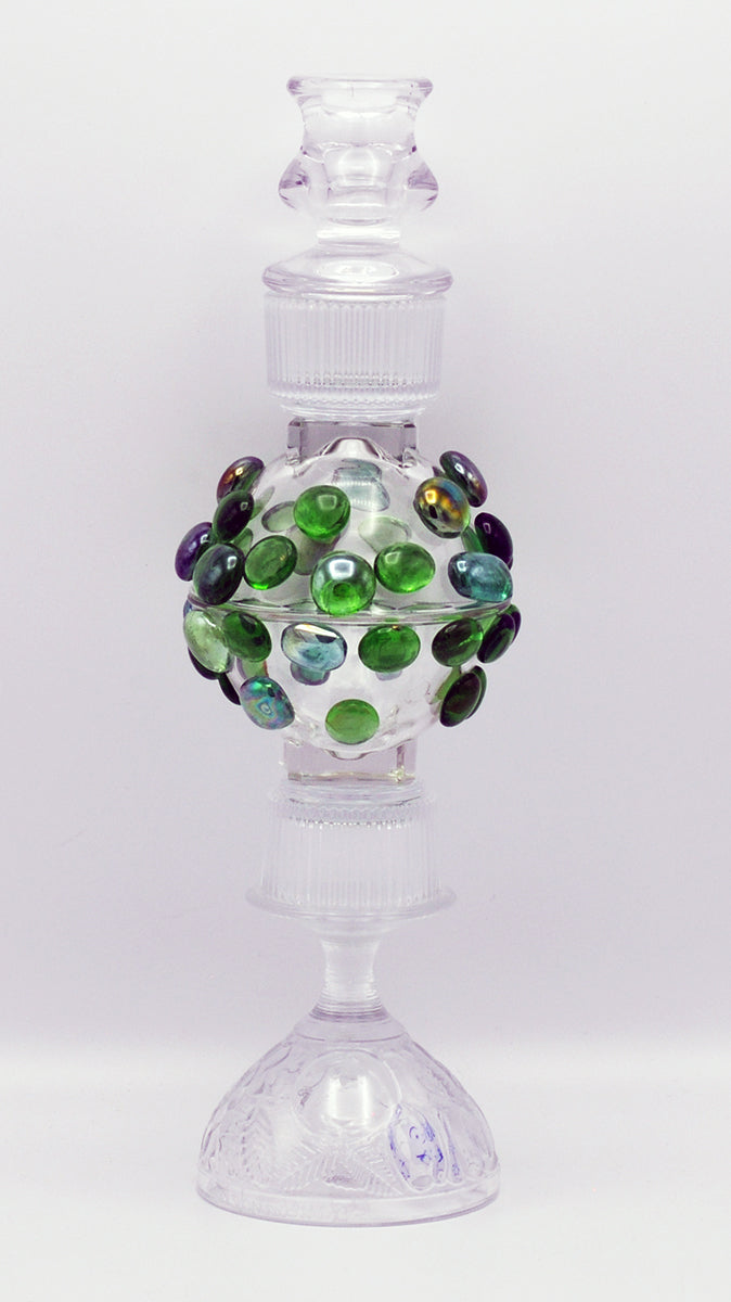 Ans Bakker — Glanskandelaar 004, glas