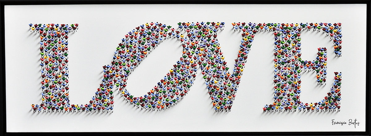 Francisco Bartus — Love Sphere, acryl op linnen