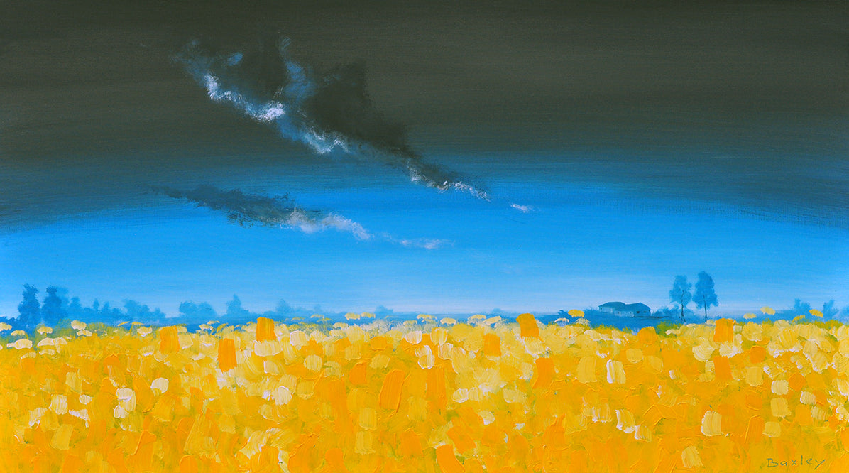 Finn Baxley — Sequoia Park, acryl op linnen