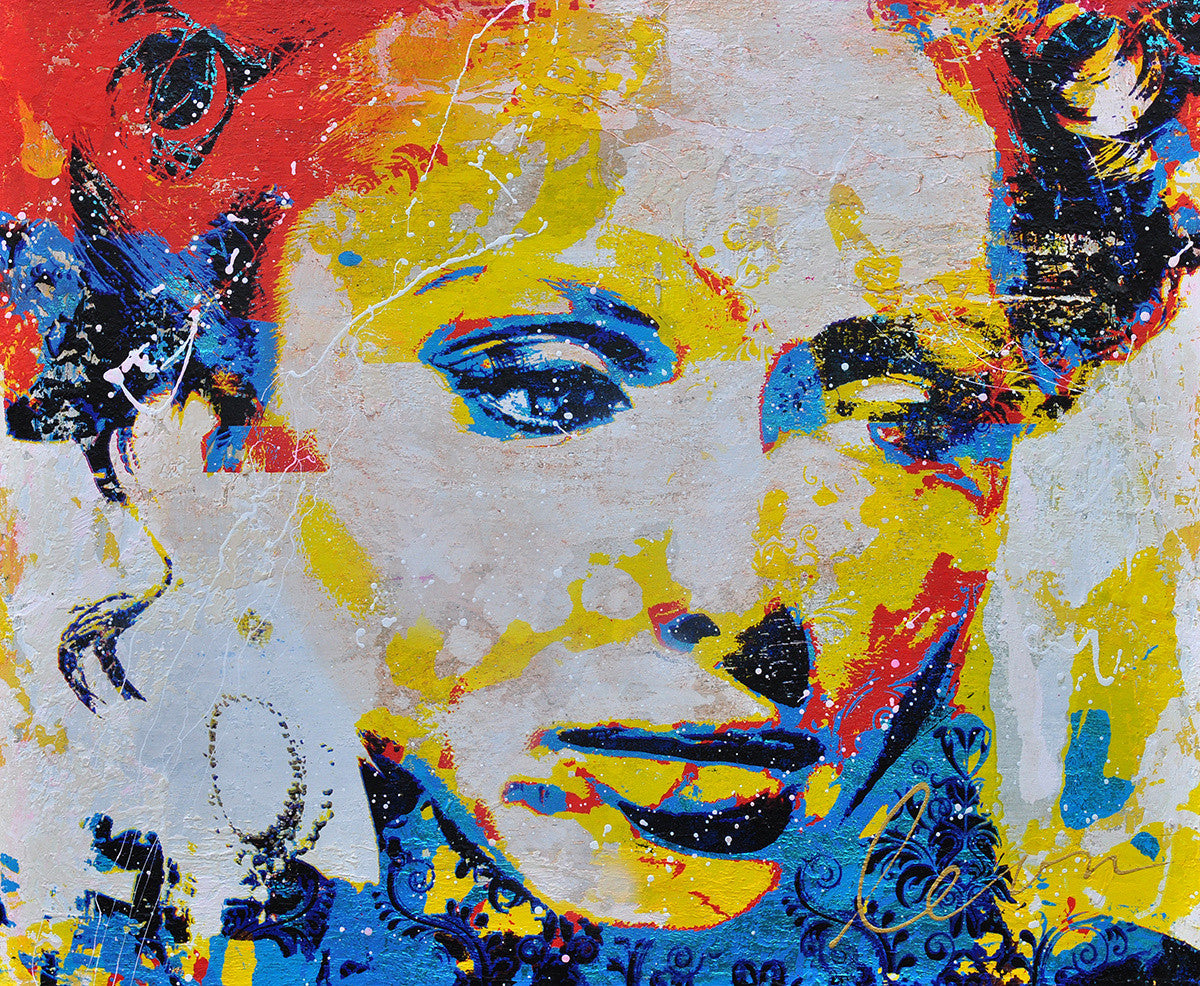 Leon Bosboom — Angelina, mixed media