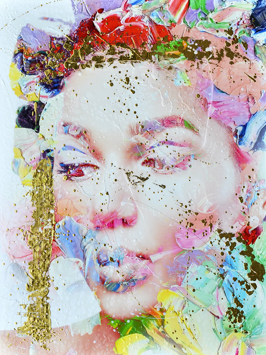 Leon Bosboom — Yara (Sophia and Gold), acryl/epoxy op linnen