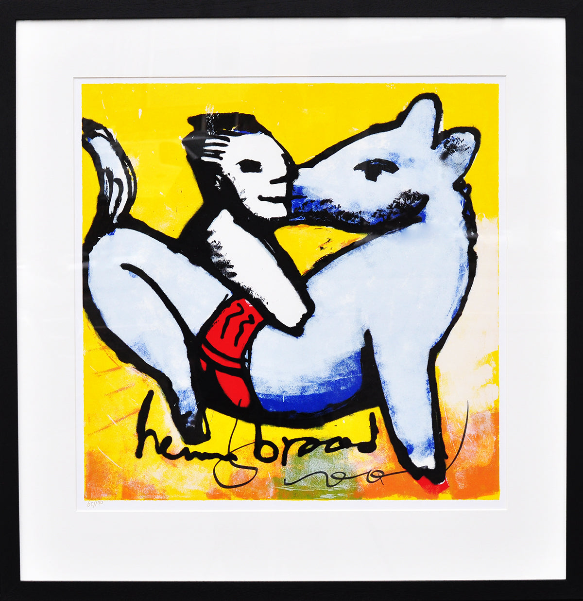 Herman Brood — Horse Power, zeefdruk