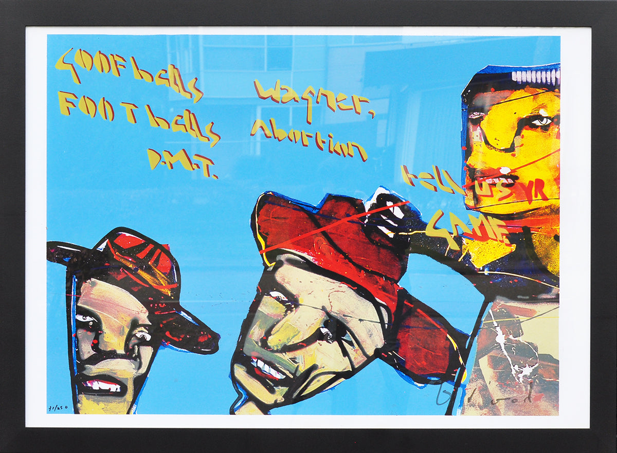 Herman Brood — Goofballs, zeefdruk