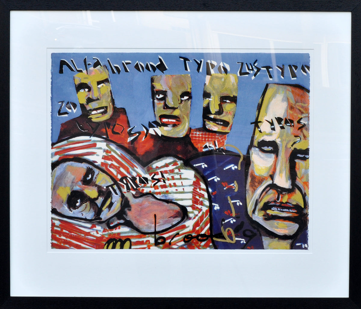 Herman Brood — Typo, zeefdruk