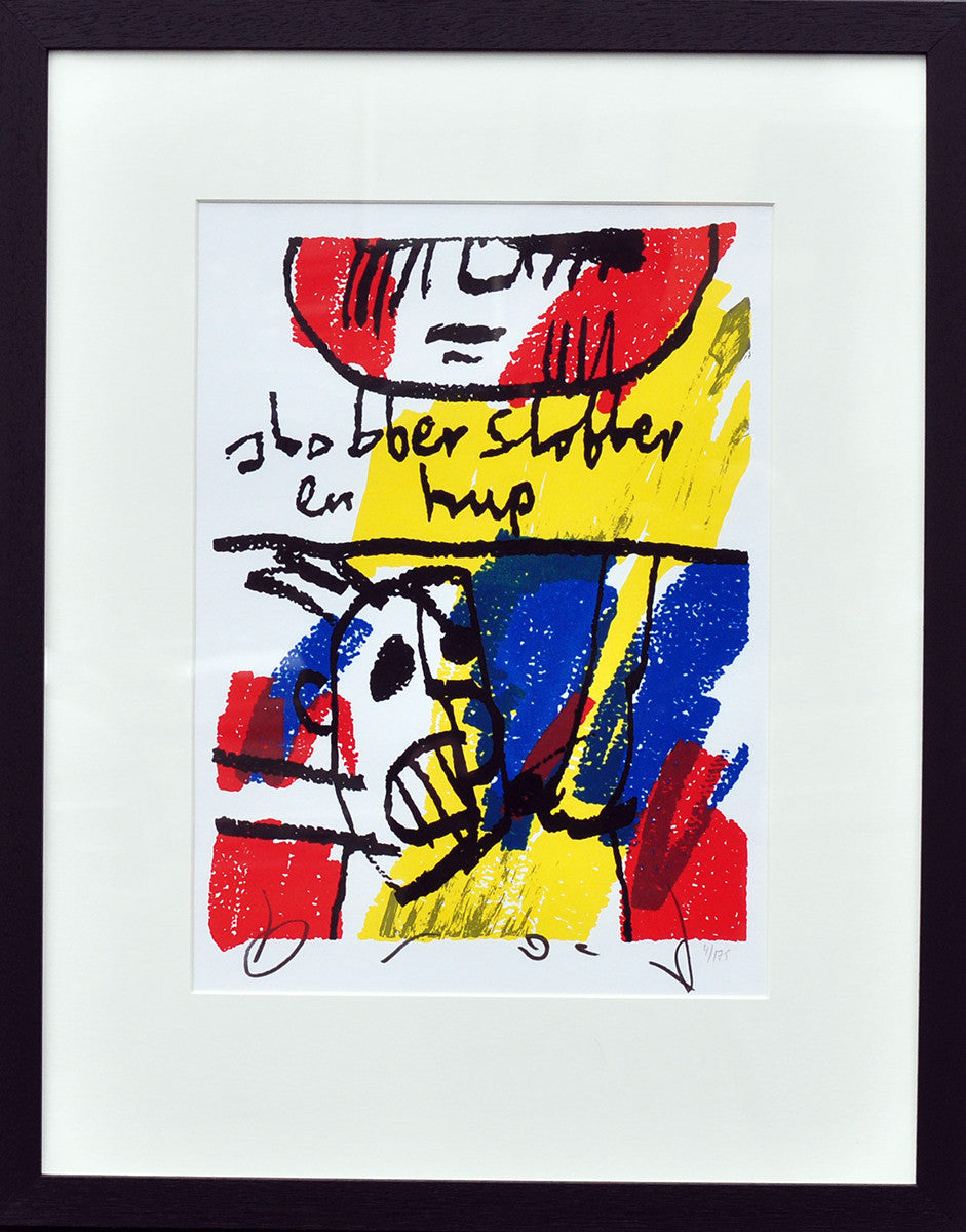 Herman Brood — Slobber, zeefdruk