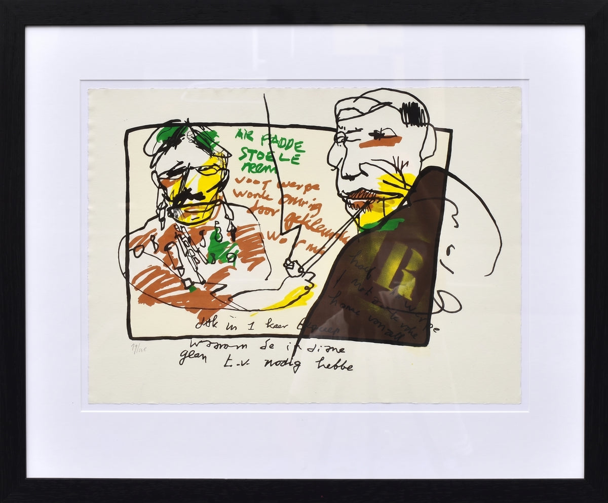 Herman Brood — Paddo, zeefdruk