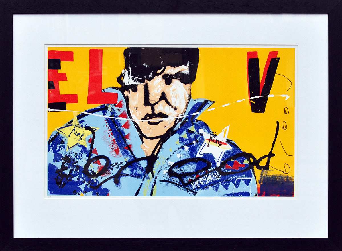 Herman Brood — Elvis, zeefdruk