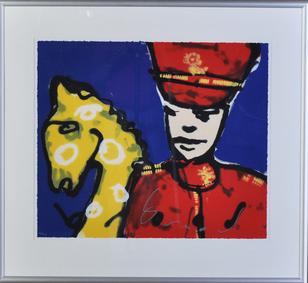 Herman Brood — Huzaar, zeefdruk
