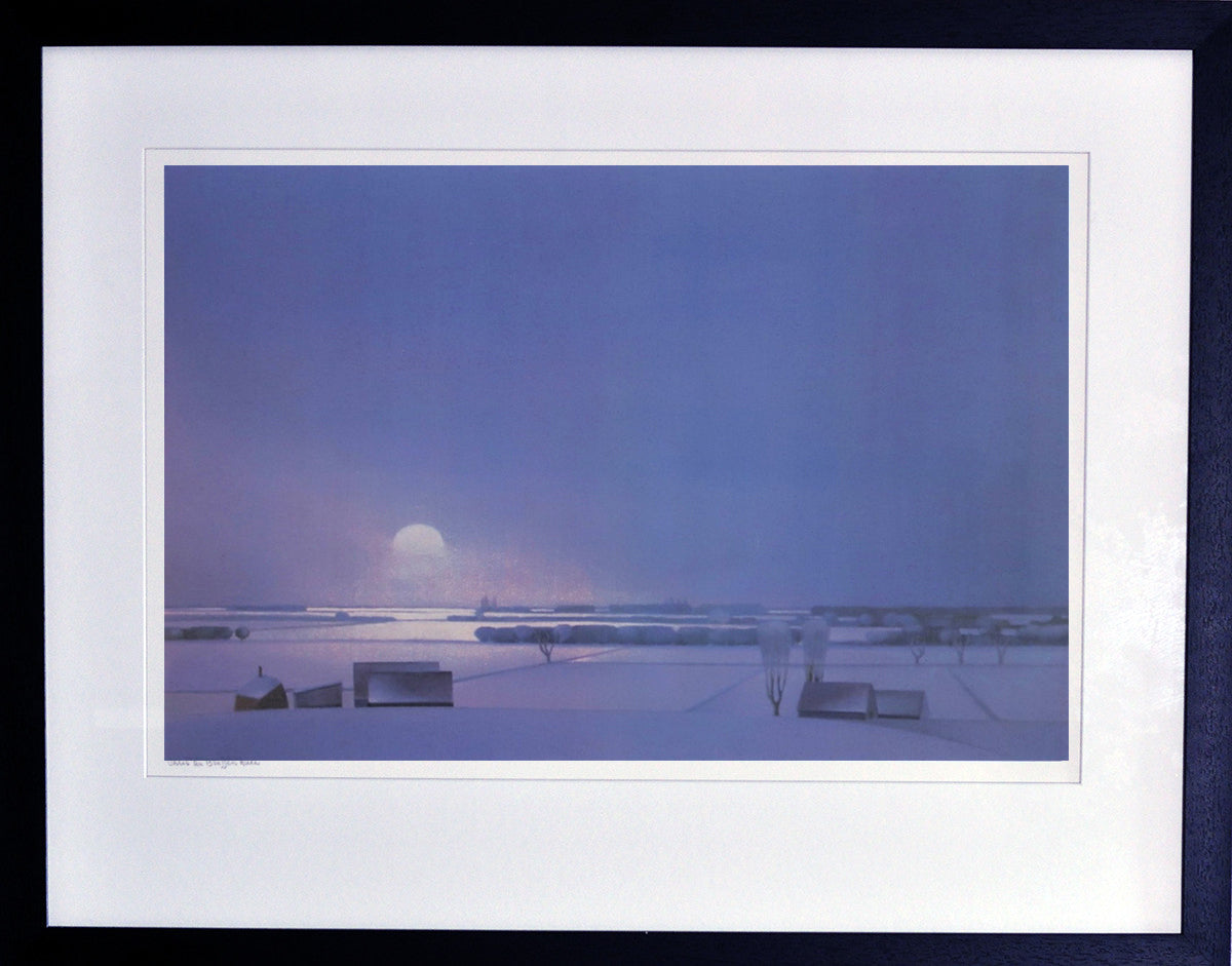 Chris ten Bruggen Kate — Winter, zeefdruk