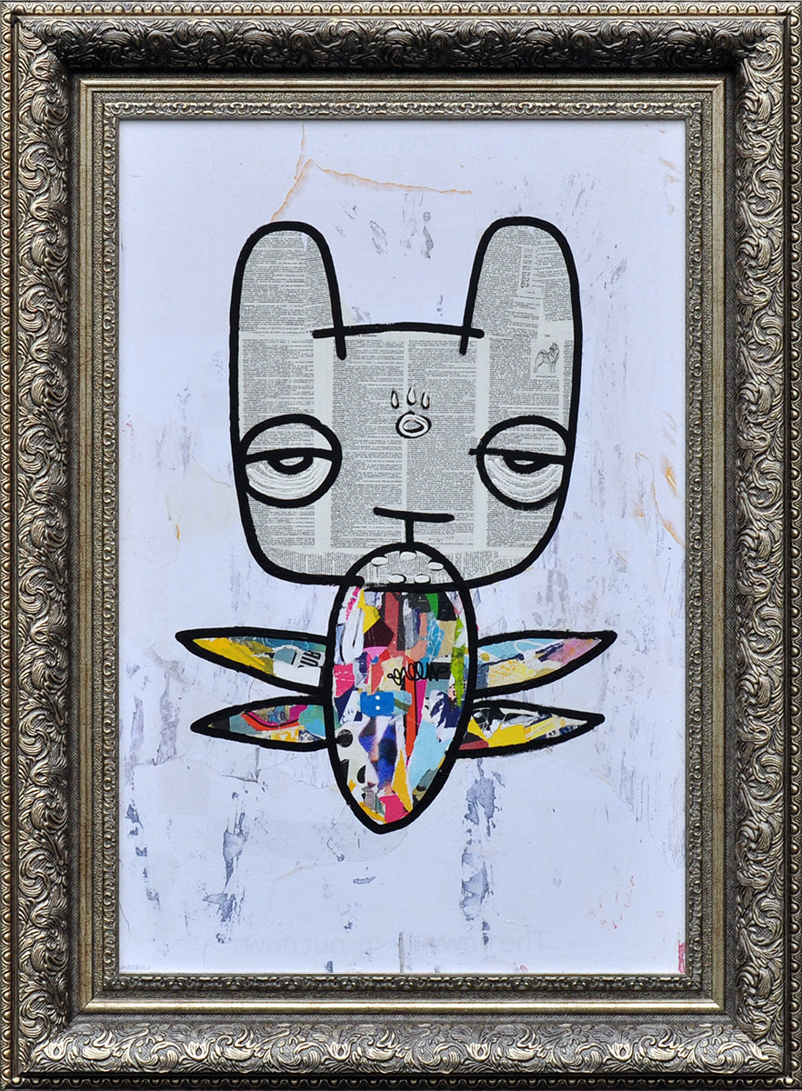 Charles K. Williams — Elkhand noseband bee, mixed media