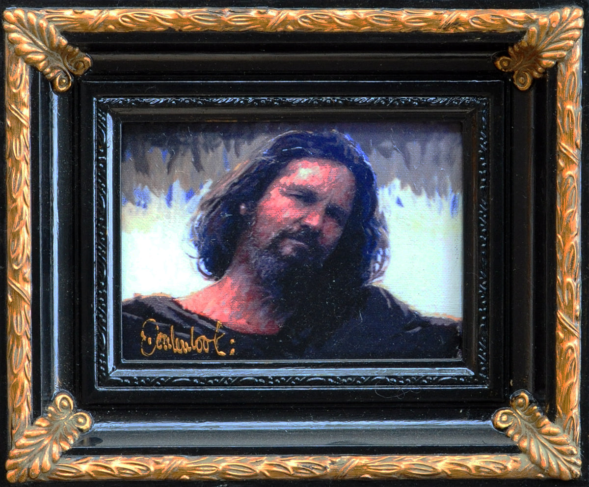 Peter Donkersloot — The Big Lebowski, ingeschilderd giclee op linnen