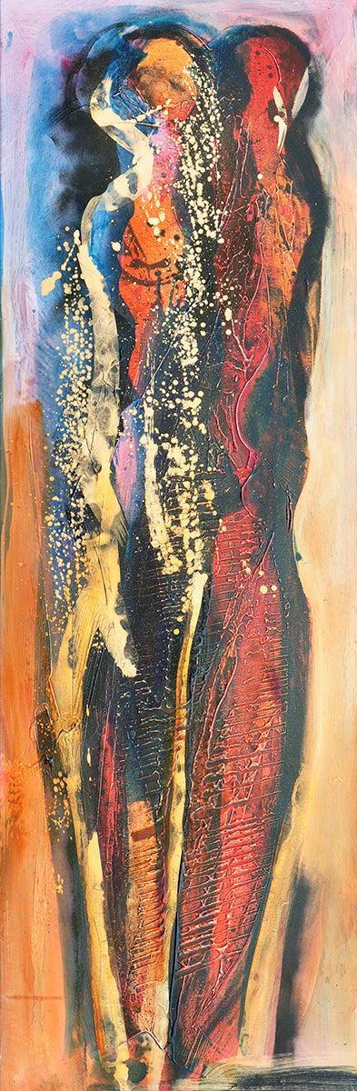 Frits van Eeden — Pose 2, acryl op linnen