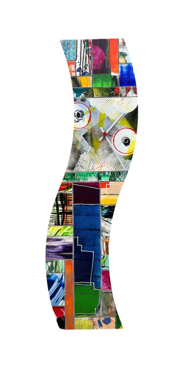 Ferdi de Bruijn — SWING wandklok (5695), mixed media