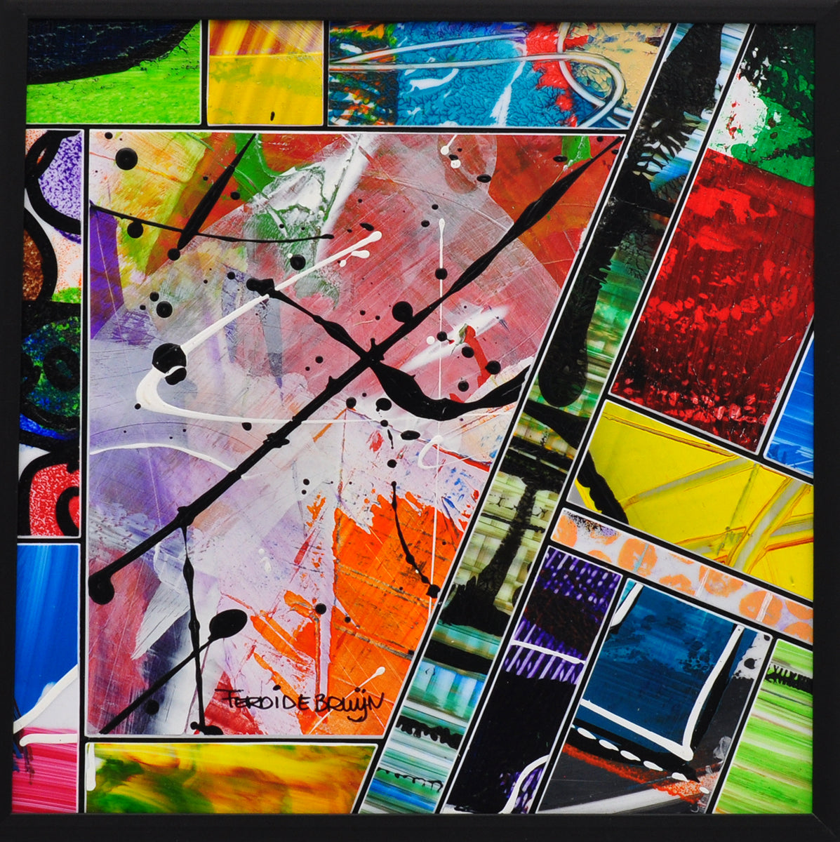Ferdi de Bruijn — Wand object (5720), mixed media