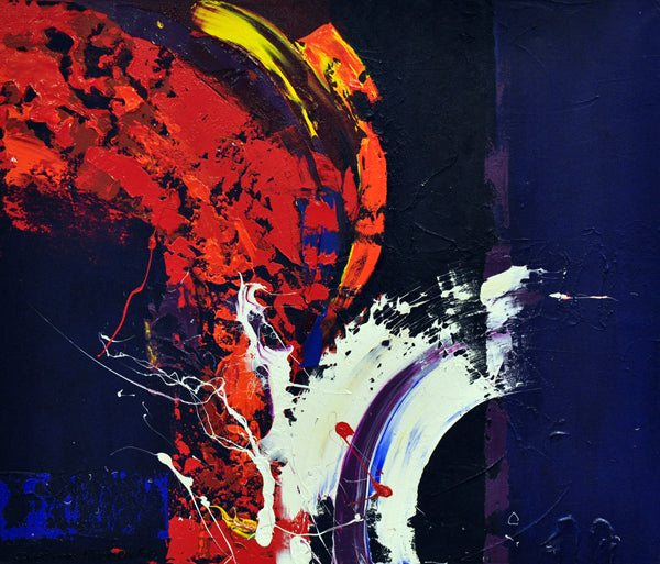 Gert van Reenen — Magic stones, acryl op linnen