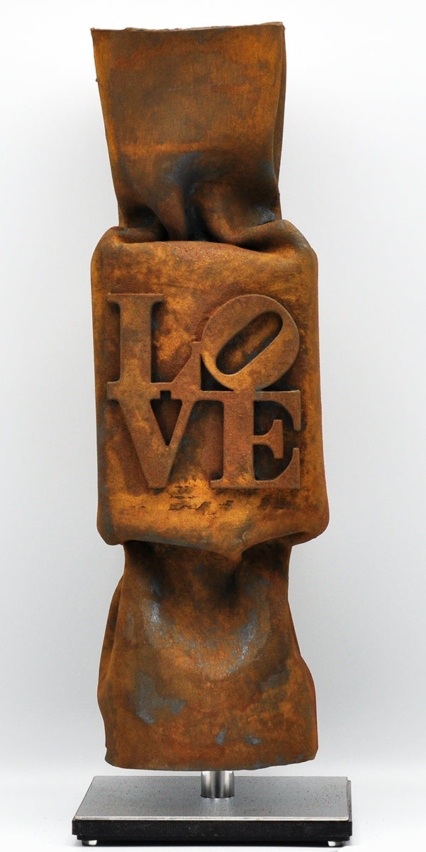 Ad van Hassel — Toffee M, Love, rust, acrylaat