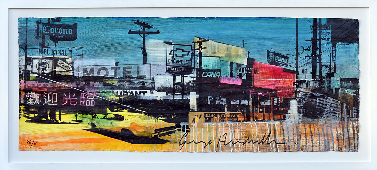 George Heidweiller — Gone Going, zeefdruk