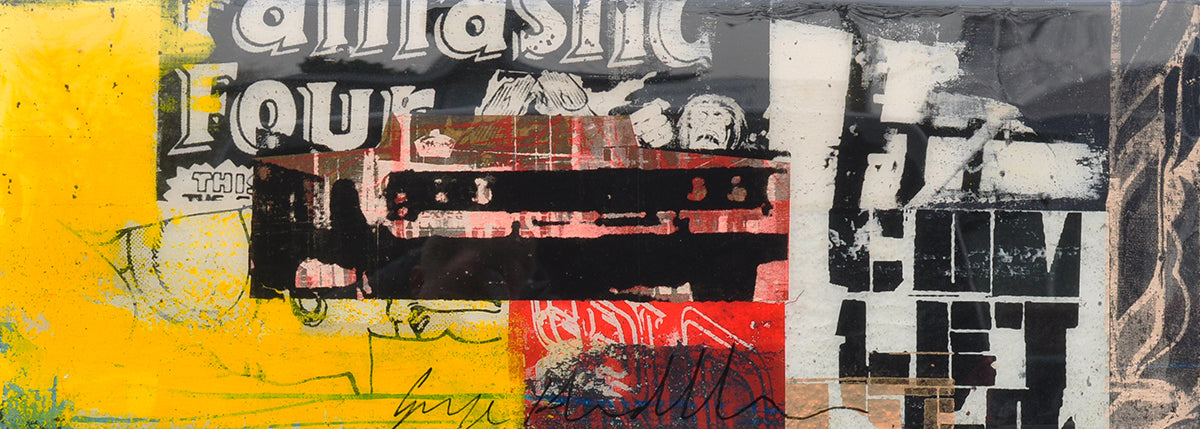 George Heidweiller — Let go, mixed media in epoxy