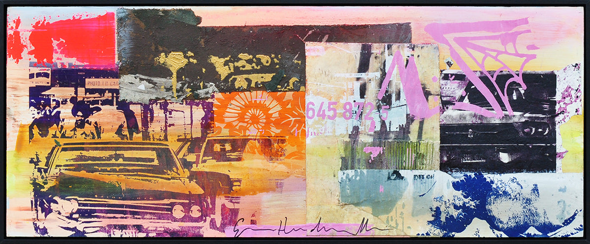 George Heidweiller — Metropolitan Fusion, origineel op paneel