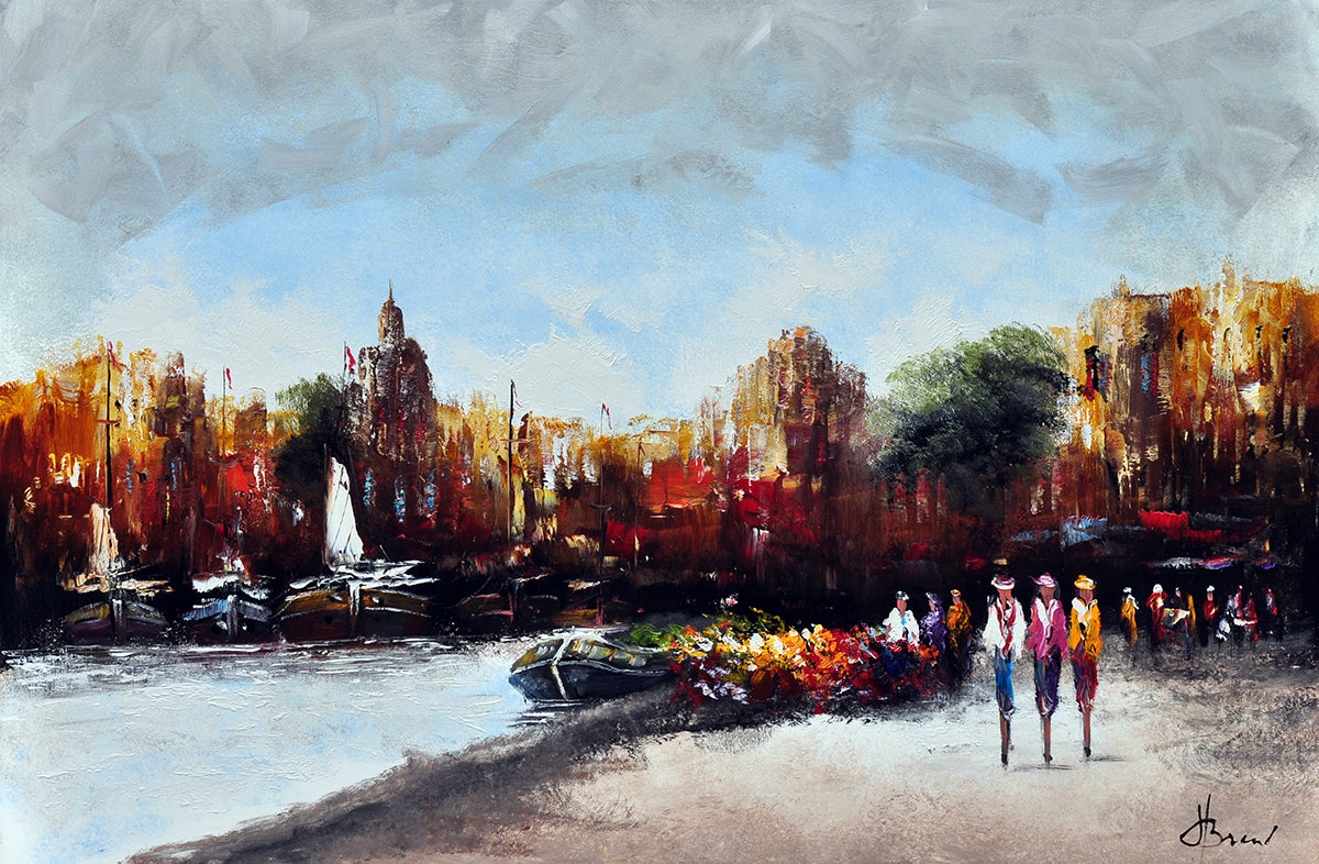 Henry Brand — Porto due, olieverf op linnen