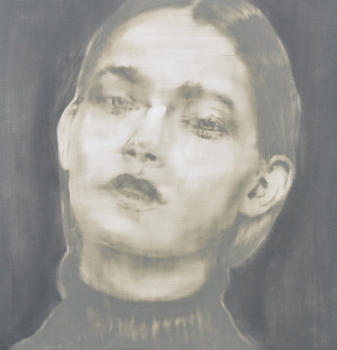 János Huszti — Dark Luv, olieverf op linnen