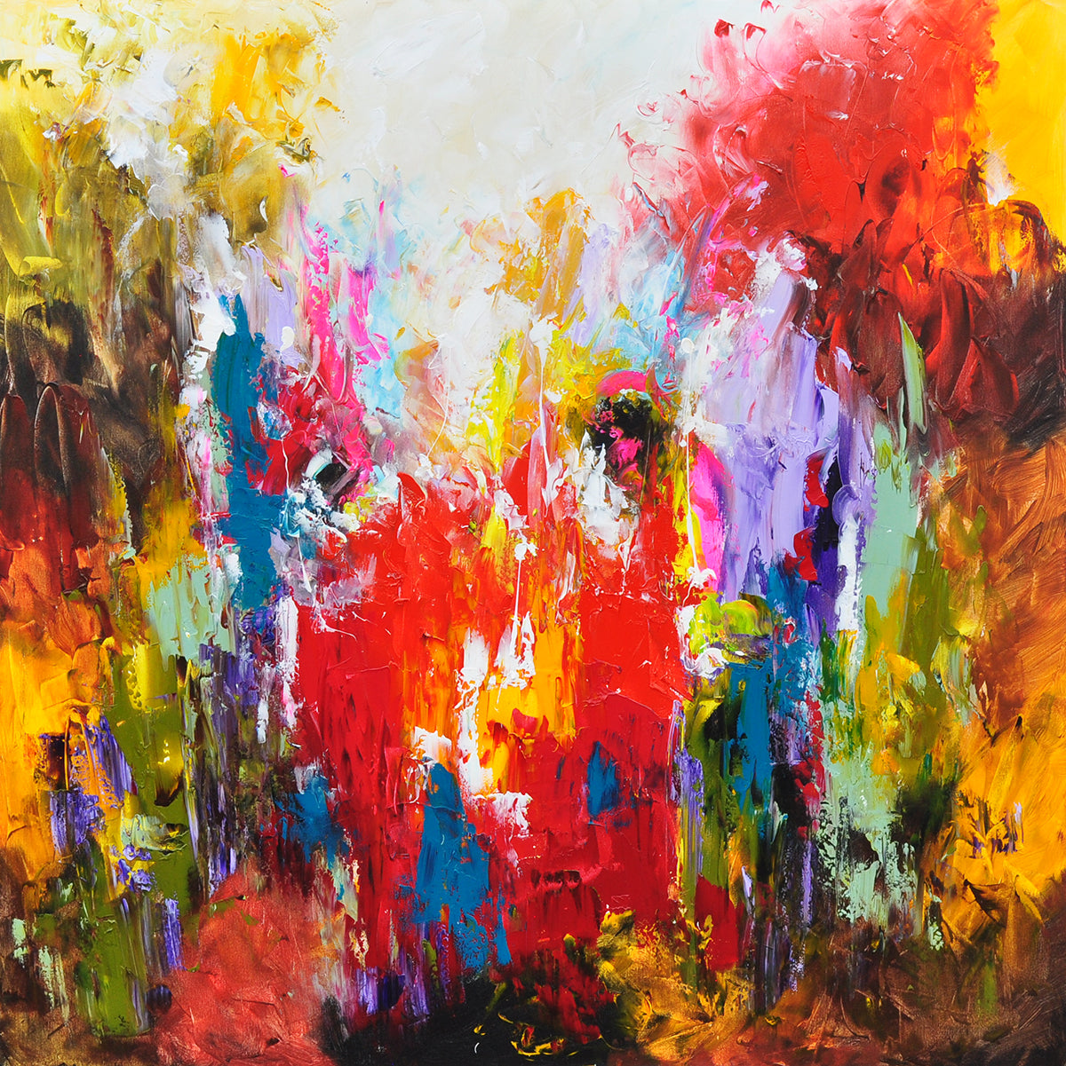 Kamiel Decoster — Infinite Mirage, olieverf op linnen