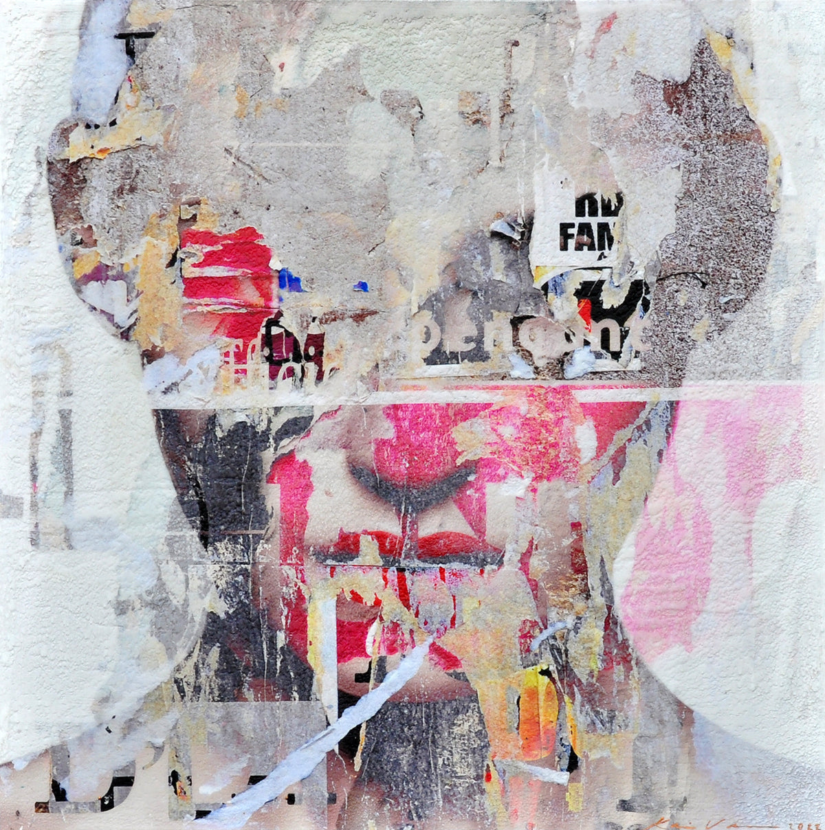 Karin Vermeer — Daisy Dark, mixed media