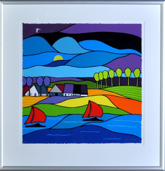 Kees Kooij — Sail, zeefdruk
