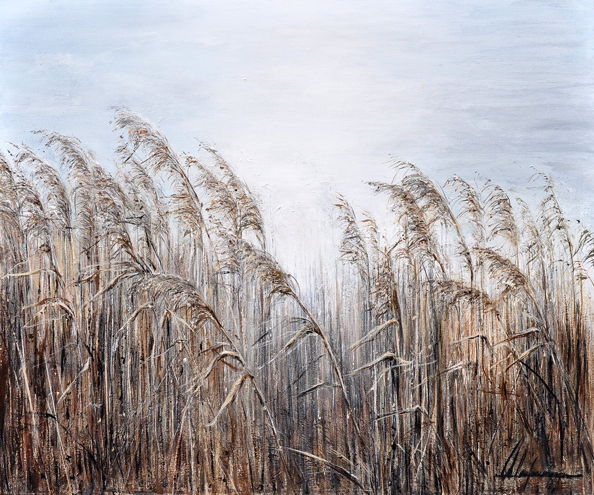 Annabelle Lanfermeijer — Lijnen in het riet, gemengde techniek