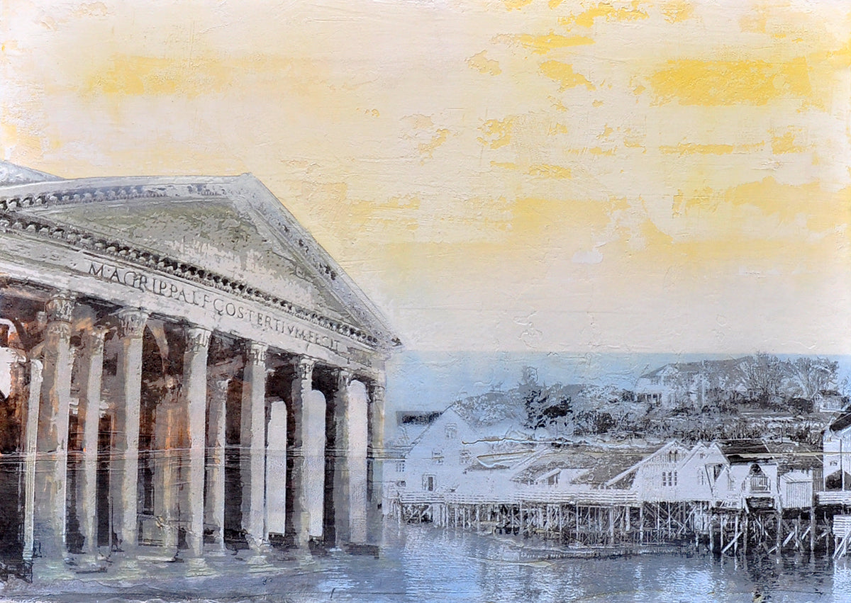Marq — The View, mixed media