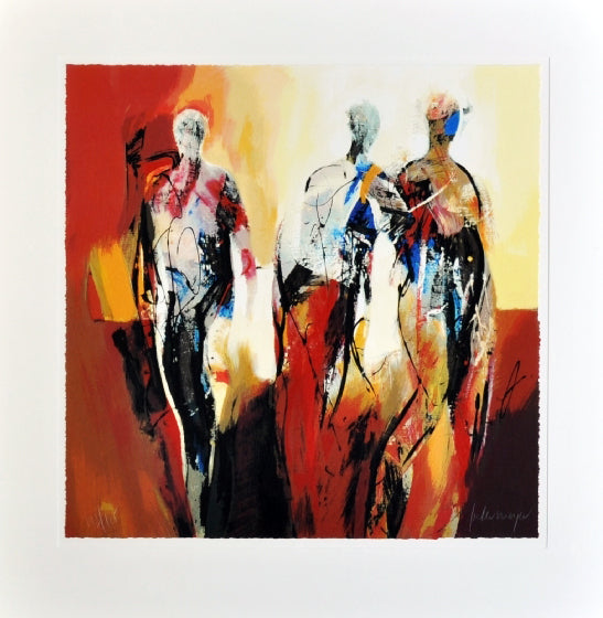 Peter Meijer — Wandeling, zeefdruk