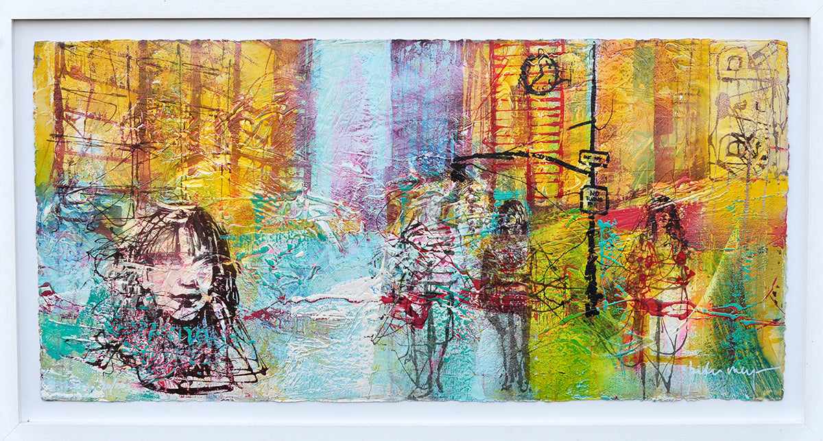 Peter Meijer — Empire State (wit), zeefdruk
