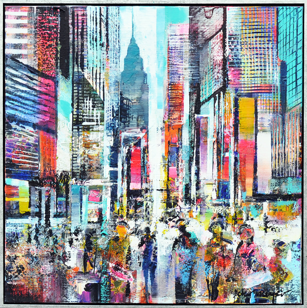 Peter Meijer — Visit to Empire, acryl op linnen