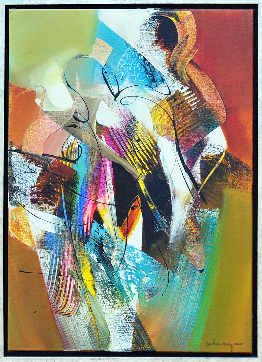 Peter Meijer — Spring will follow 2, acryl op linnen