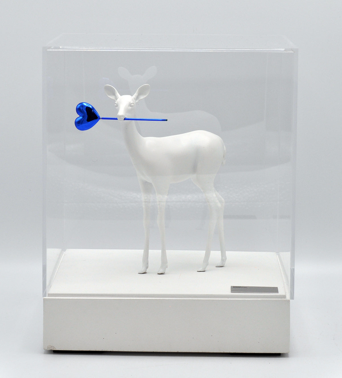 Paco Raphael — Oh Dear (blue, white), mixed media