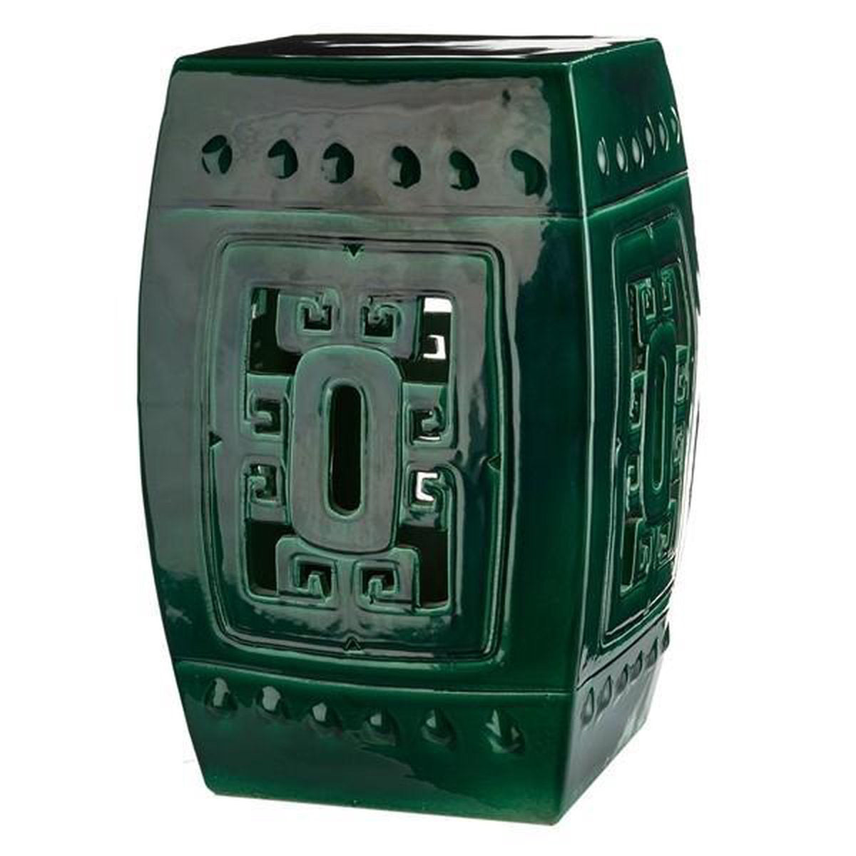 Pols Potten — Kruk Temple Groen, keramiek