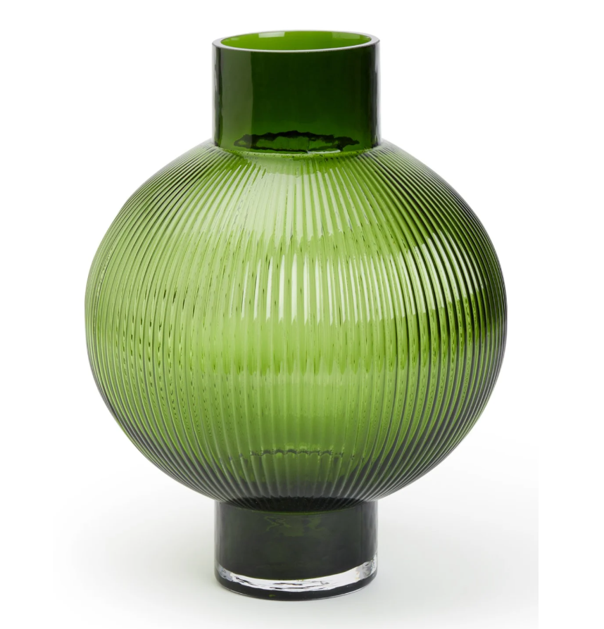 Pols Potten — Hot Air Balloon vaas, groen, glas