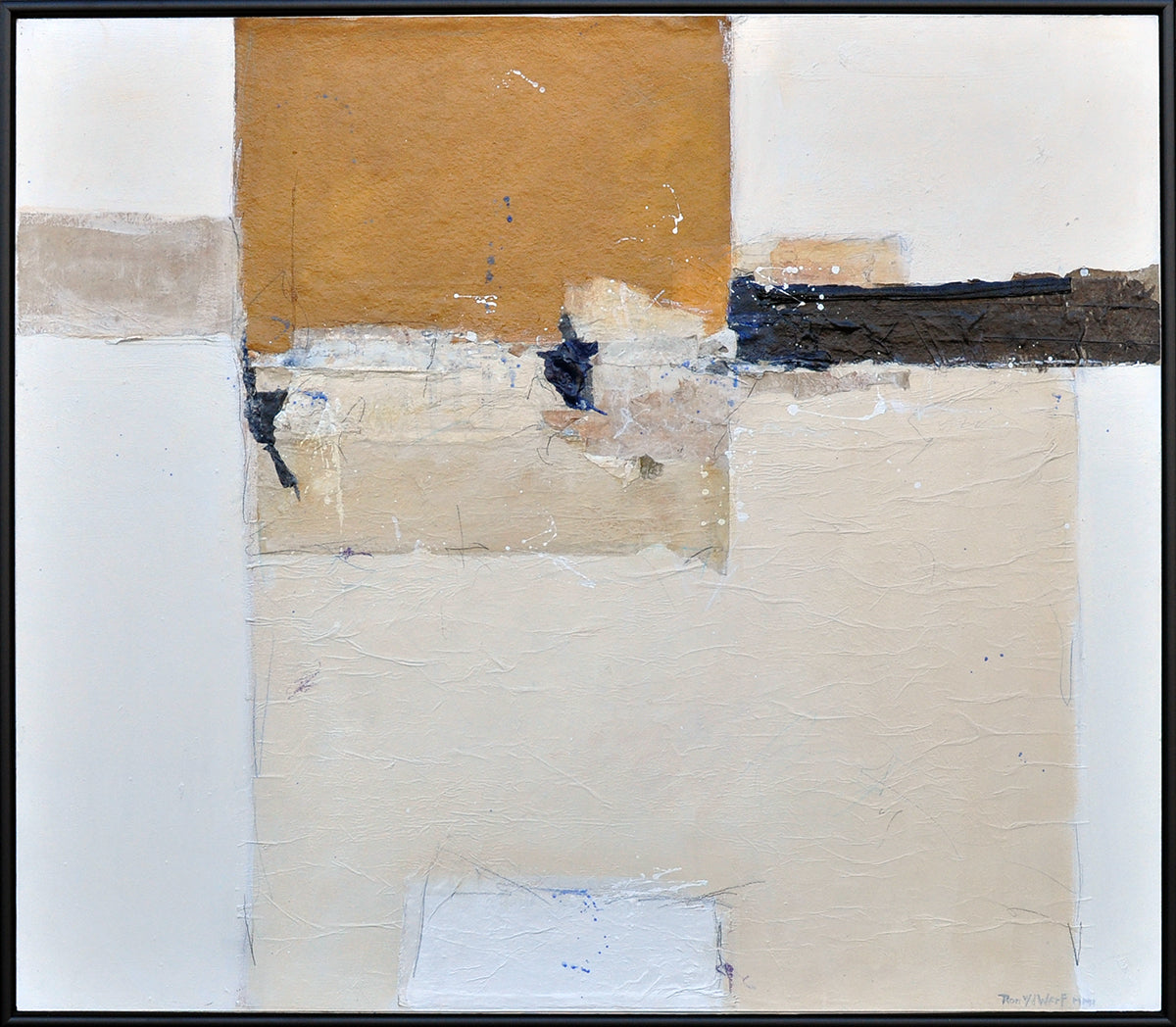 Ron van der Werf — Op muzikaal vlak, acryl op paneel