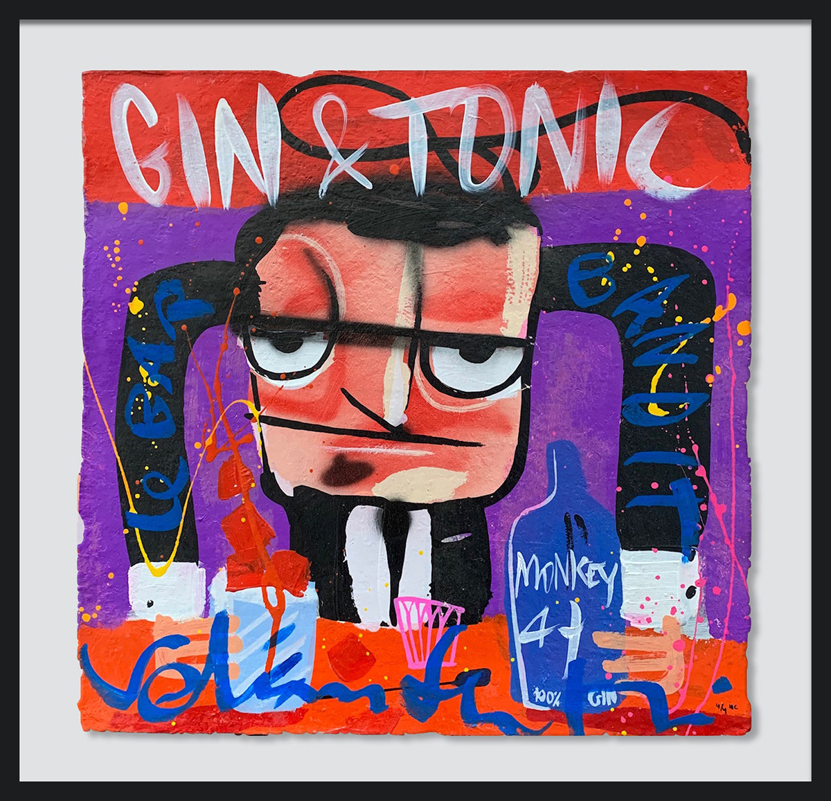 Selwyn Senatori — Gin and Tonic, zeefdruk
