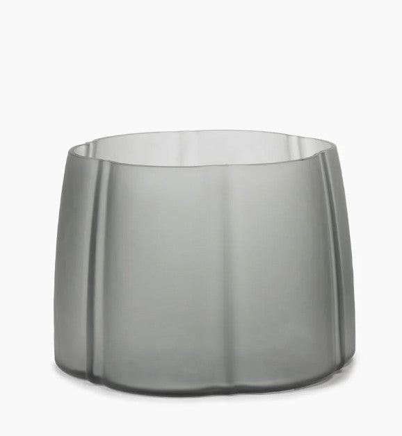 SERAX — Shapes, vaas grijs (Piet Boon), glas