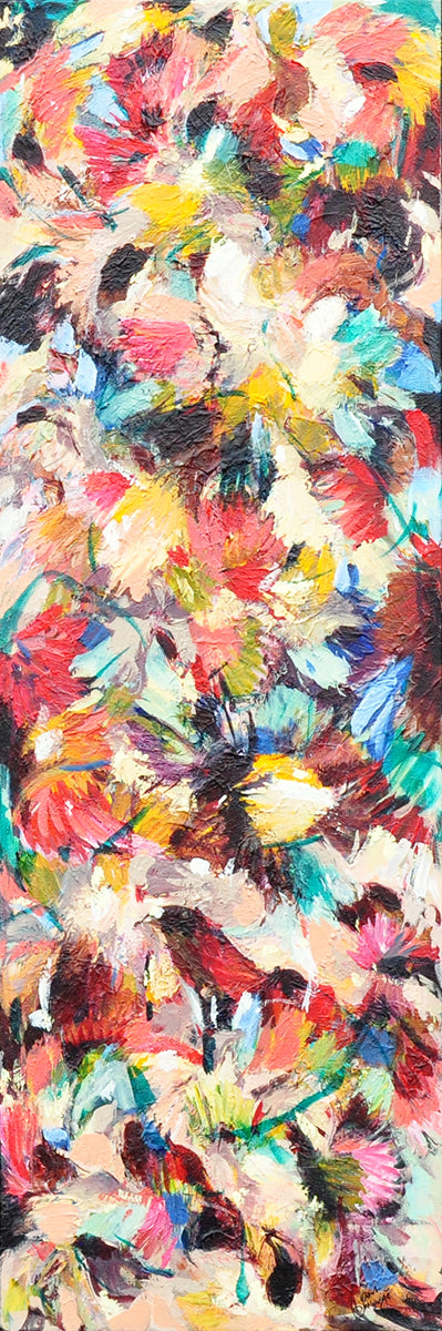 Janet Timmerije — Bird Festival, acryl op linnen