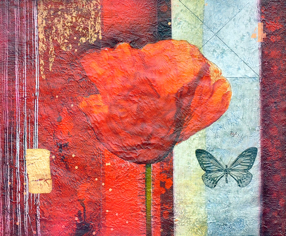 Mark Verdoes — Pure Love (op alu frame), zeefdruk