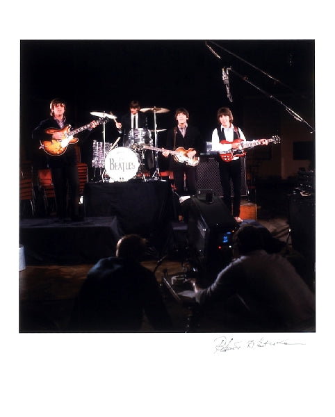 Robert Whitaker — Beatles Abbey Road 1966, photo signed