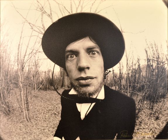 Robert Whitaker — Mick Jagger in Ned Kelly, photo on canvas