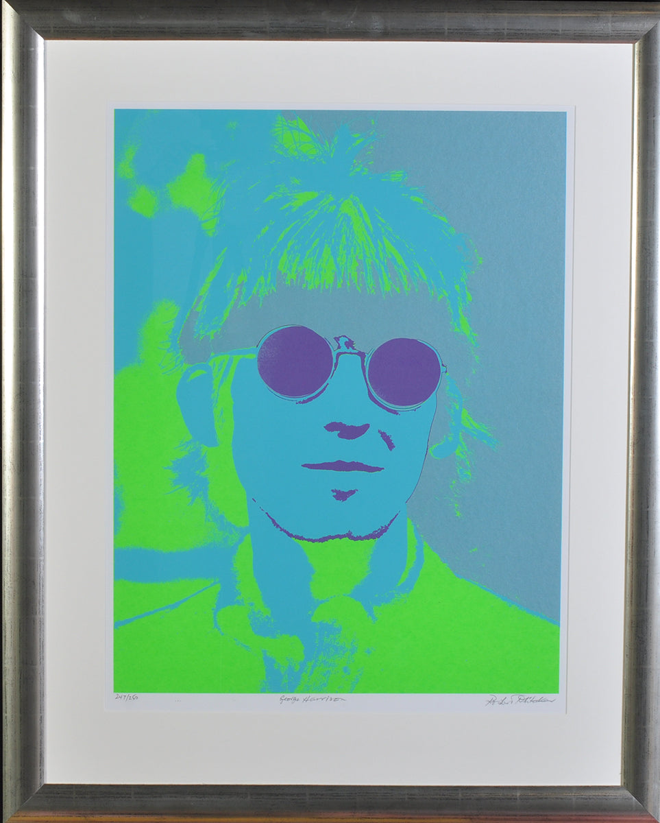 Robert Whitaker — Beatles George, zeefdruk