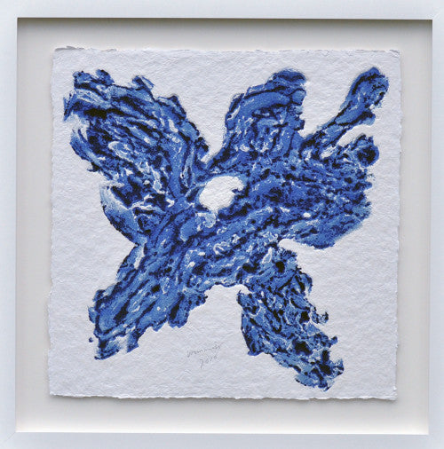 Armando — Blume III, blau