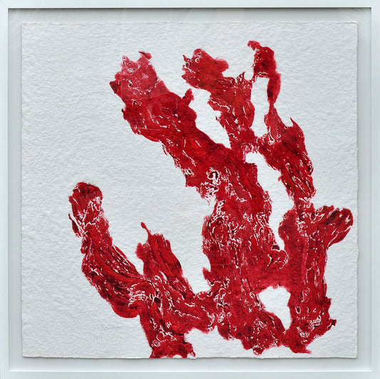 Armando — Zonder titel I (Rot), materie-ets met carborundum