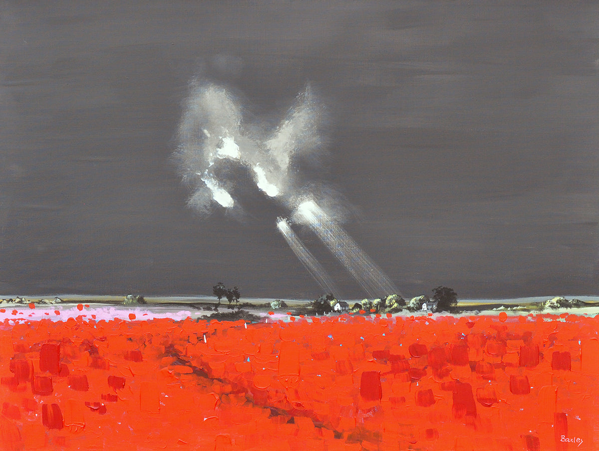 Finn Baxley — Skagit valley, acryl op linnen