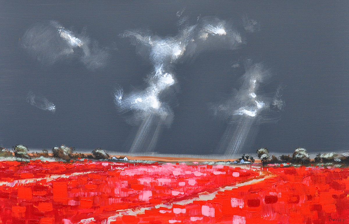 Finn Baxley — Through the Landscape, acryl op linnen