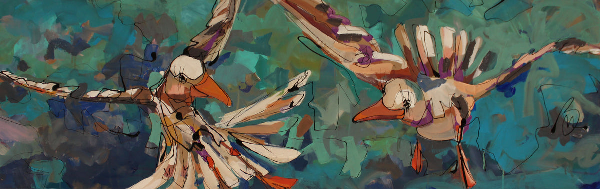 Marieke Bekke — Air N Amore, acryl op linnen